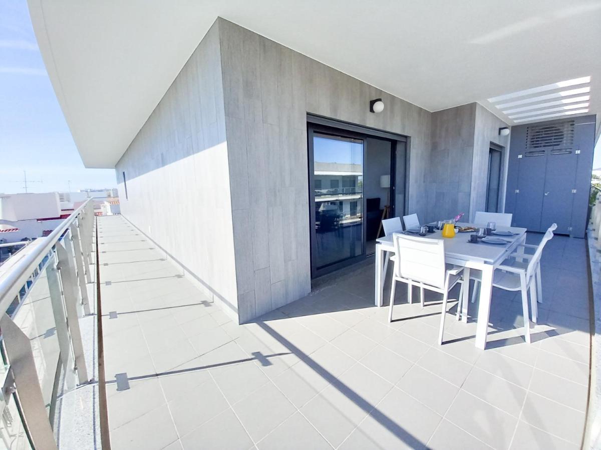 T3 Alto Forte -Vista Mar,Ar Condicionado,Garagem Quarteira Exterior photo